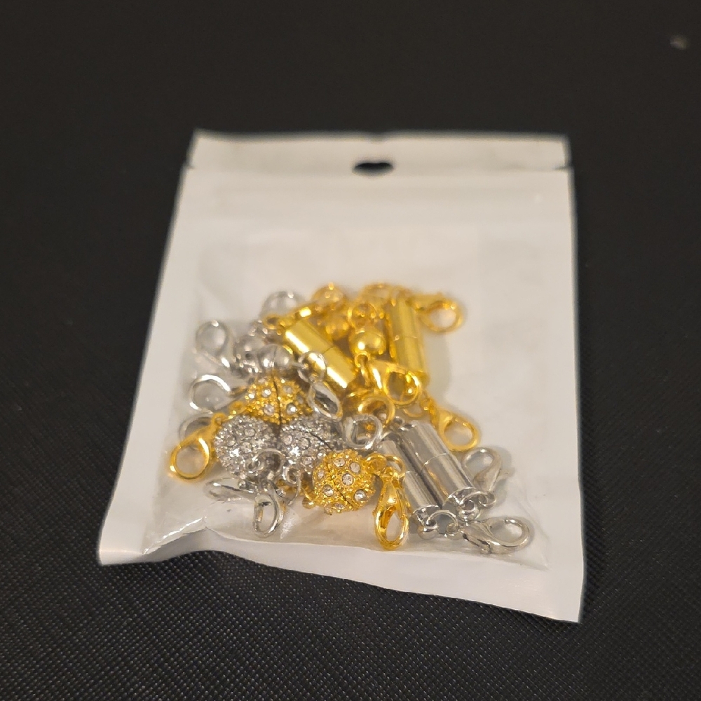 Elegant Gold and Silver Jewelry Clasps